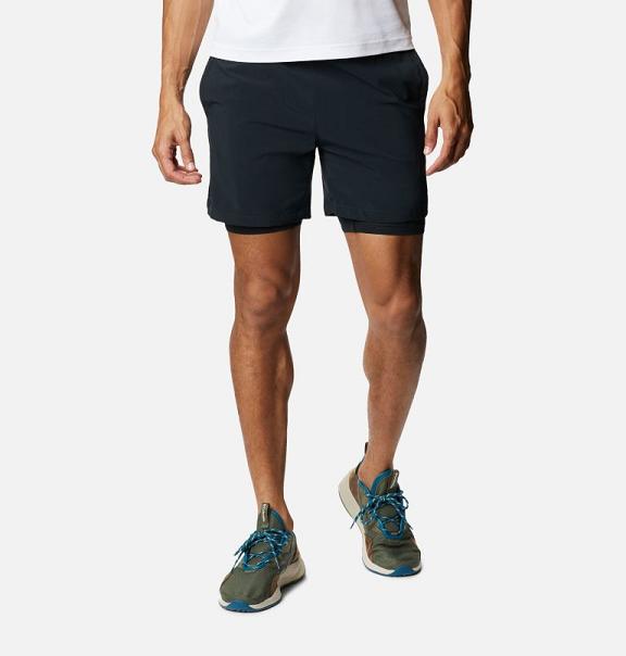 Columbia Zero Rules Shorts Black For Men's NZ89215 New Zealand